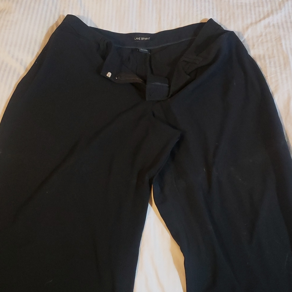EUC Lane Bryant wide leg dress pants size 18 petite